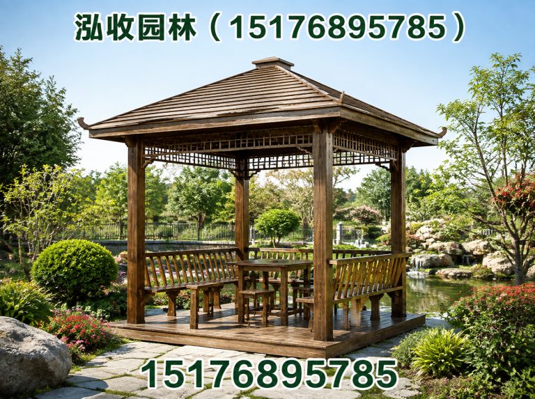北京塑木地板展示图